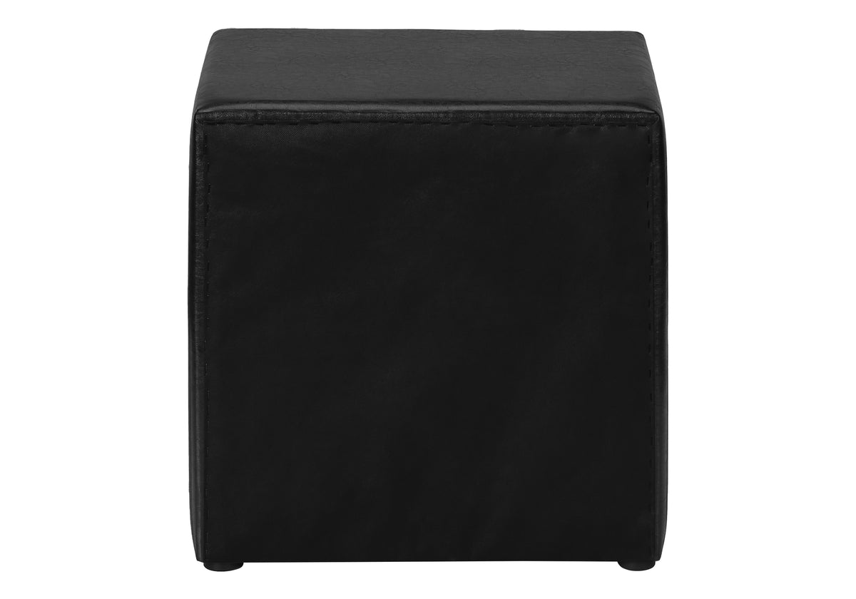 Aurora Black Leather-Look Nightstand | Ortholuxe Home - Photo 6
