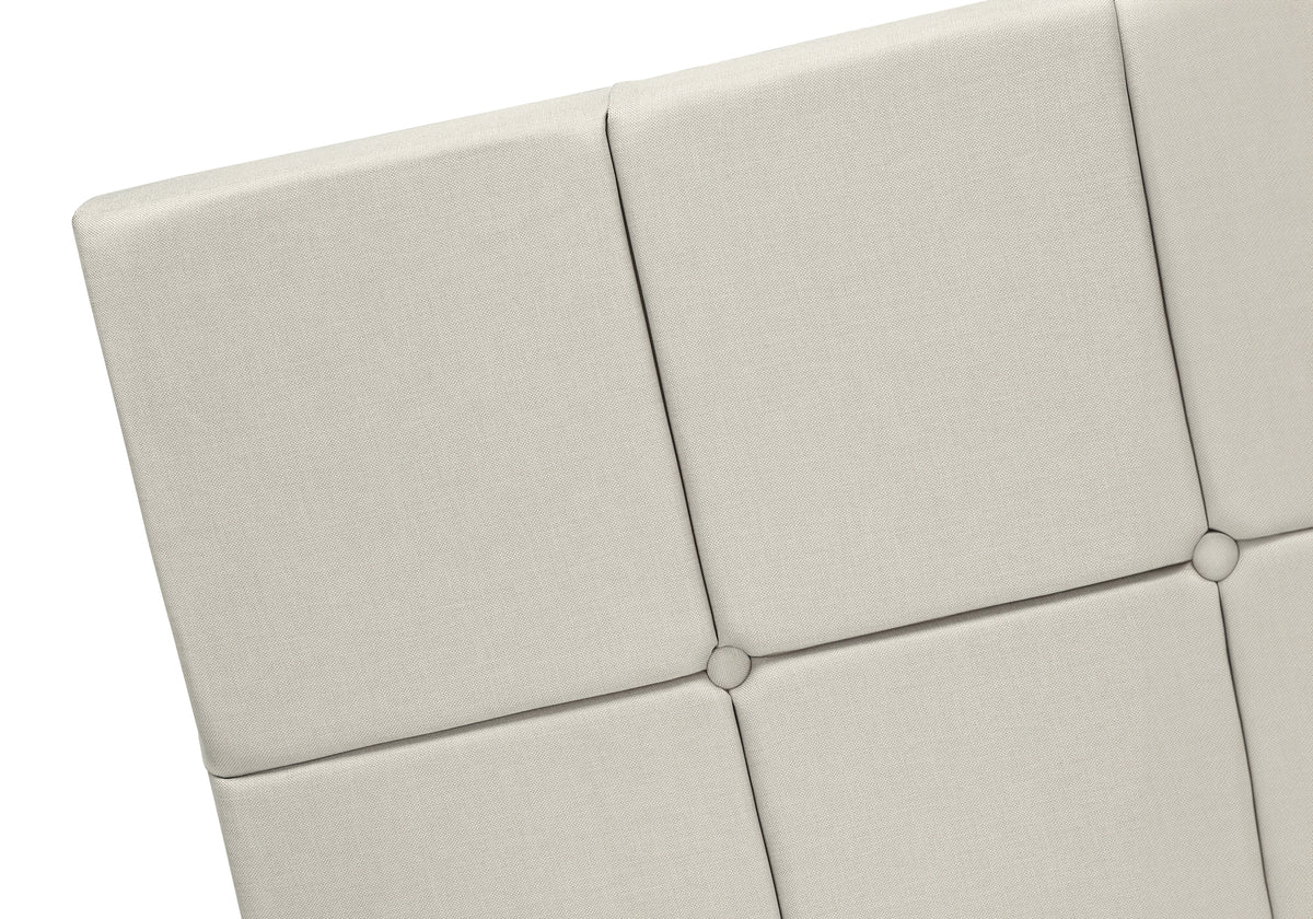 Aurora Beige Linen Bed | Ortholuxe Home - Photo 7