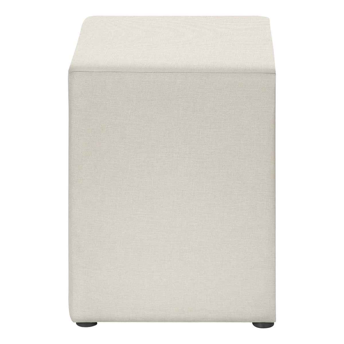 Aurora Beige Linen Nightstand | Ortholuxe Home - Photo 6