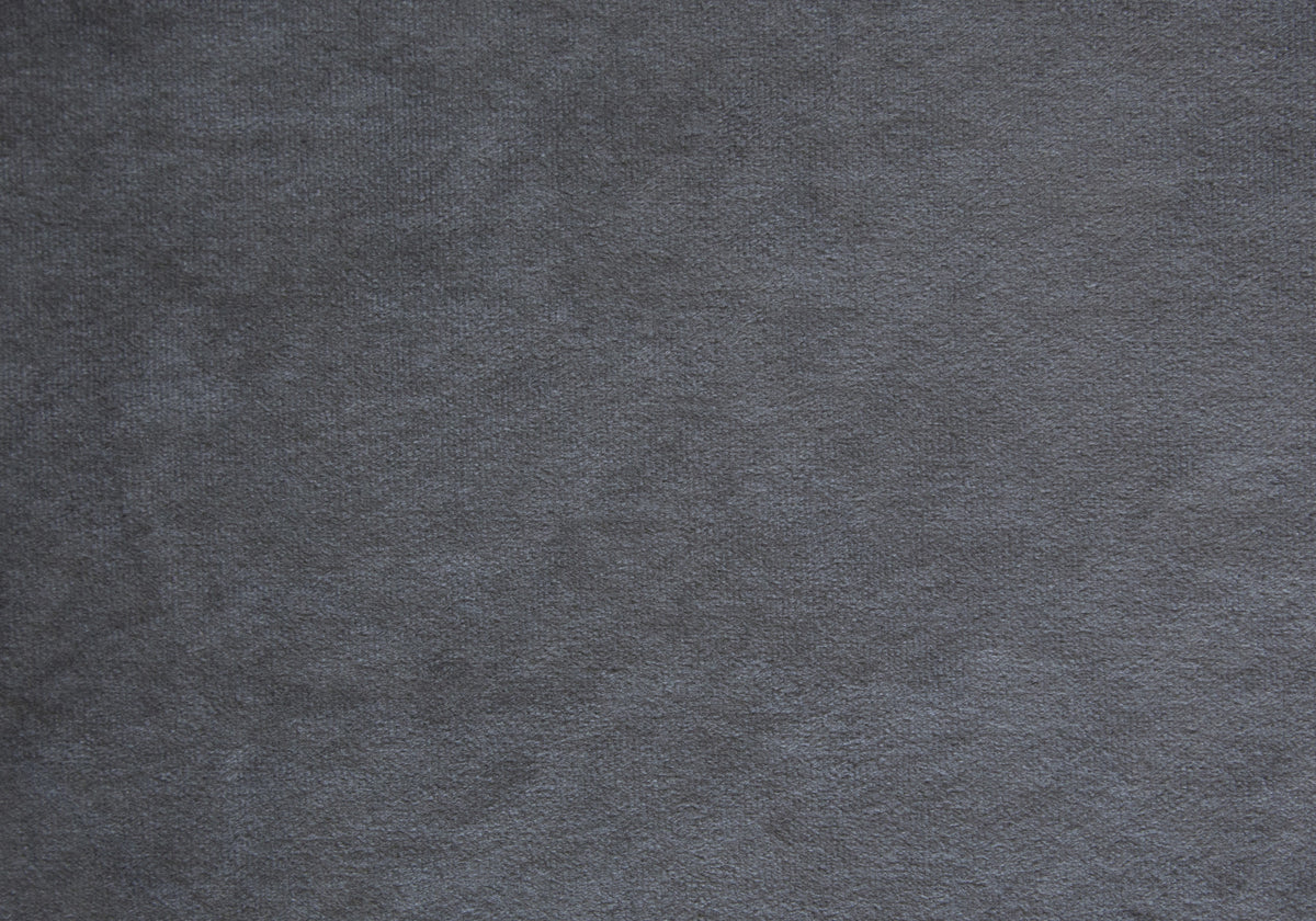 Aurora Dark Grey Velvet Nightstand | Ortholuxe Home - Photo 4
