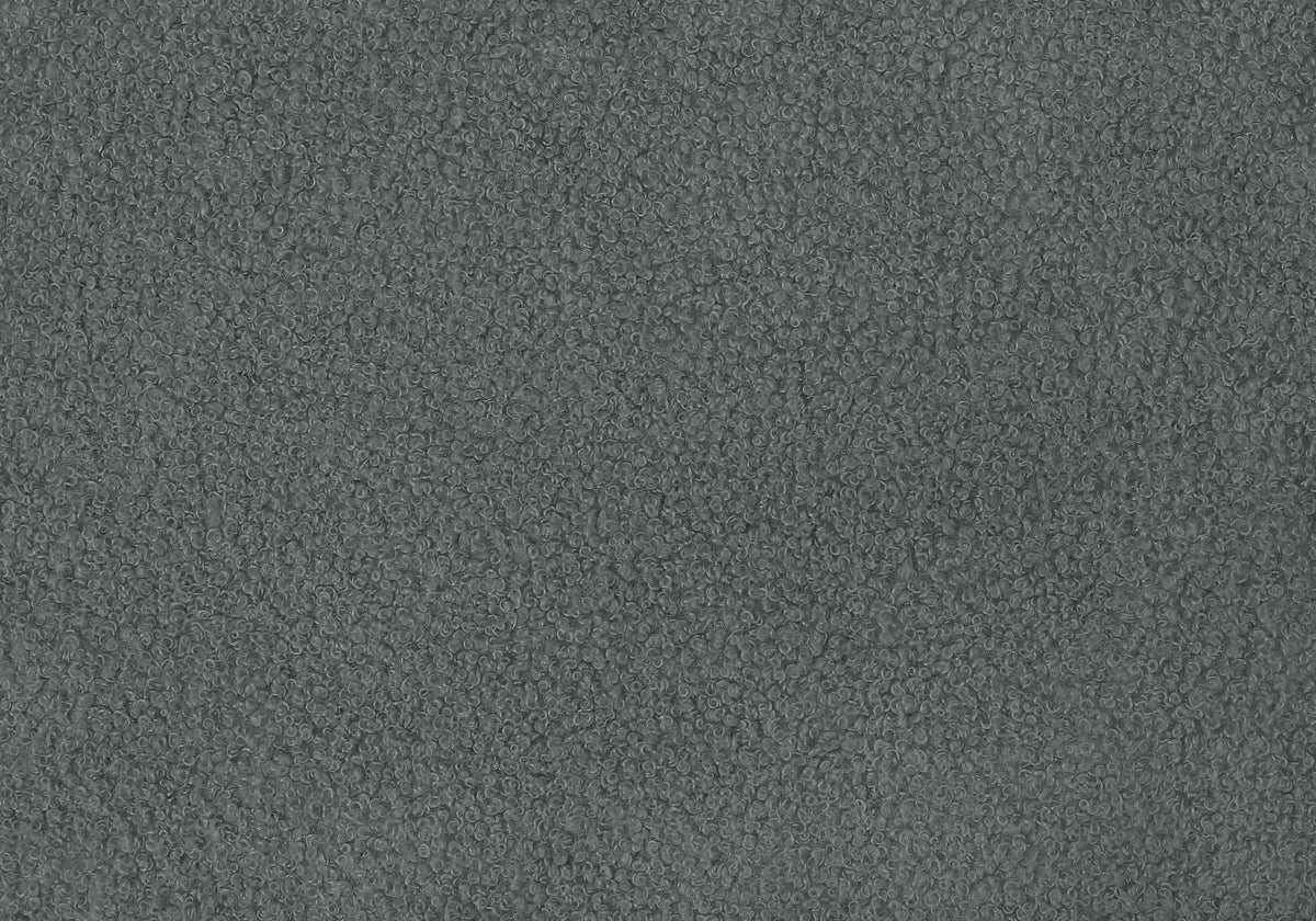 Milano Dark Grey Boucle Fabric Bed | Ortholuxe Home - Photo 3