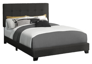 Milano Black Boucle Fabric Bed | Ortholuxe Home - Photo 2