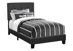 Milano Black Boucle Fabric Bed | Ortholuxe Home - Photo 2