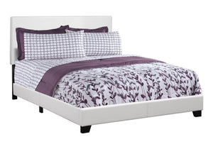 Oslo White Leather-Look Bed | Ortholuxe Home - Photo 2