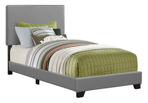 Oslo Grey Leather-Look Bed | Ortholuxe Home - Photo 2