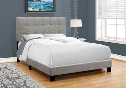 Verona Grey Linen Bed | Ortholuxe Home