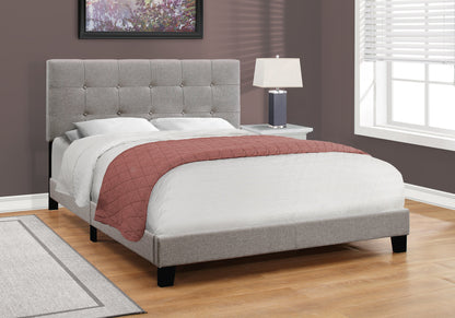 Verona Grey Linen Bed | Ortholuxe Home