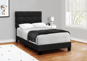 Verona Black Velvet Bed | Ortholuxe Home