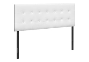 Belle White Leather-Look Headboard Only Bed | Ortholuxe Home - Photo 2