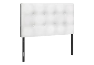 Belle White Leather-Look Headboard Only Bed | Ortholuxe Home - Photo 2