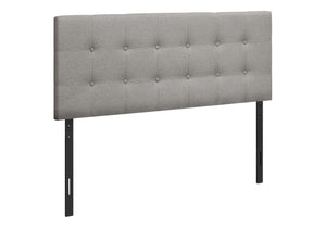 Belle Grey Linen Headboard Only Bed | Ortholuxe Home - Photo 2