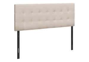 Belle Beige Linen Headboard Only Bed | Ortholuxe Home - Photo 2