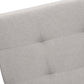 Dahlia Grey Linen Bed with 2 Storage Drawers | Ortholuxe Home - Photo 8