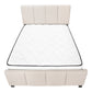 Dahlia Beige Linen Bed | Ortholuxe Home - Photo 6