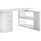 Juniper White Left or Right Facing Corner Computer Desk | Ortholuxe Home - Photo 2