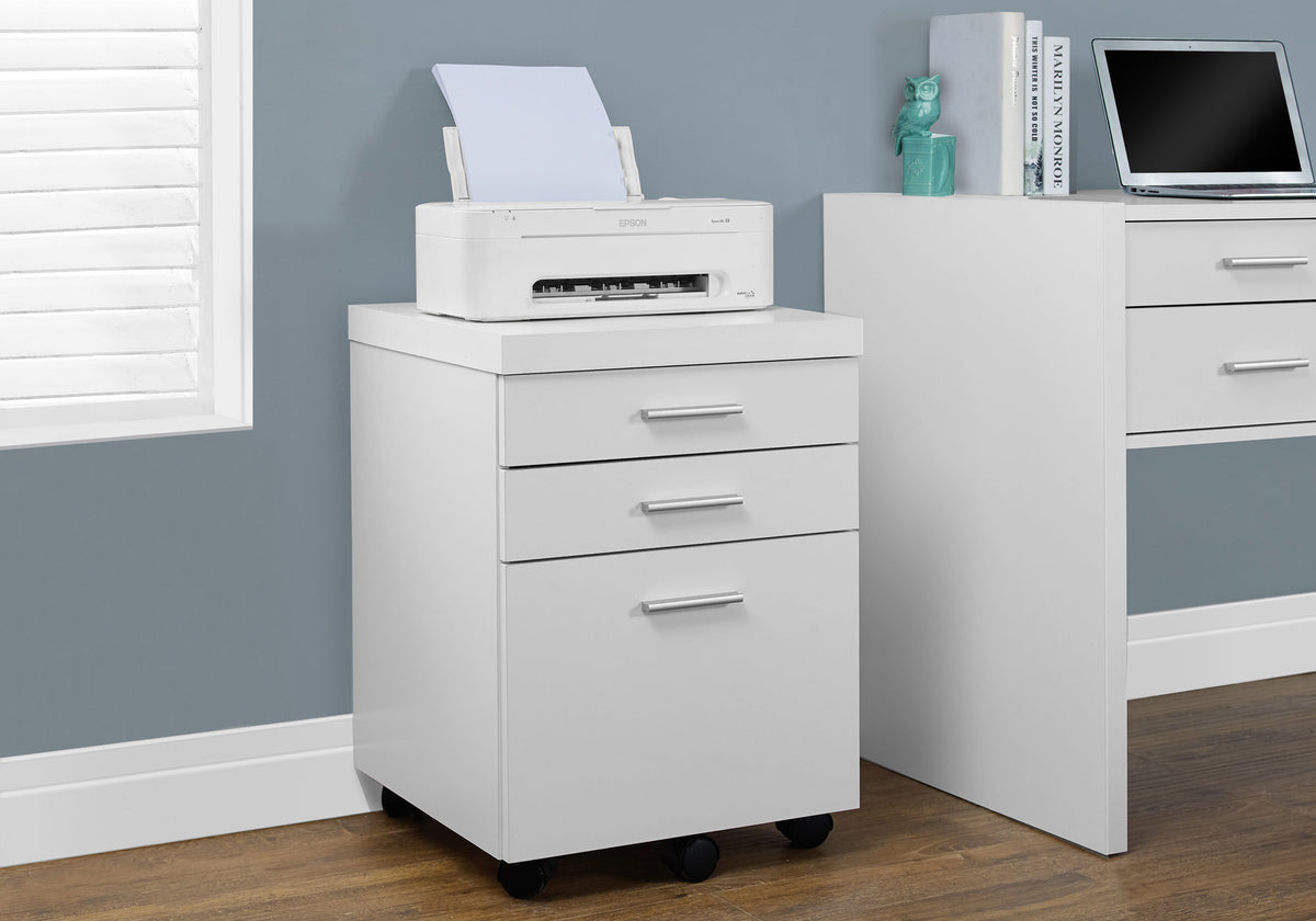 Kaia 3 Drawer Filing Cabinet | Ortholuxe Home