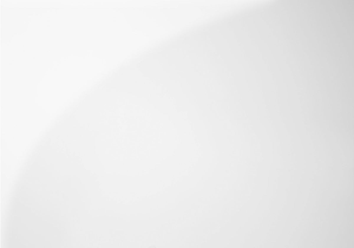 Alba Glossy White & Tempered Glass Computer Desk | Ortholuxe Home - Photo 3