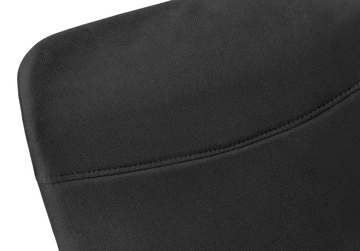 Esme Black Fabric Office Chair | Ortholuxe Home - Photo 7