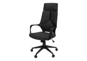 Halden Black Fabric Office Chair | Ortholuxe Home - Photo 2