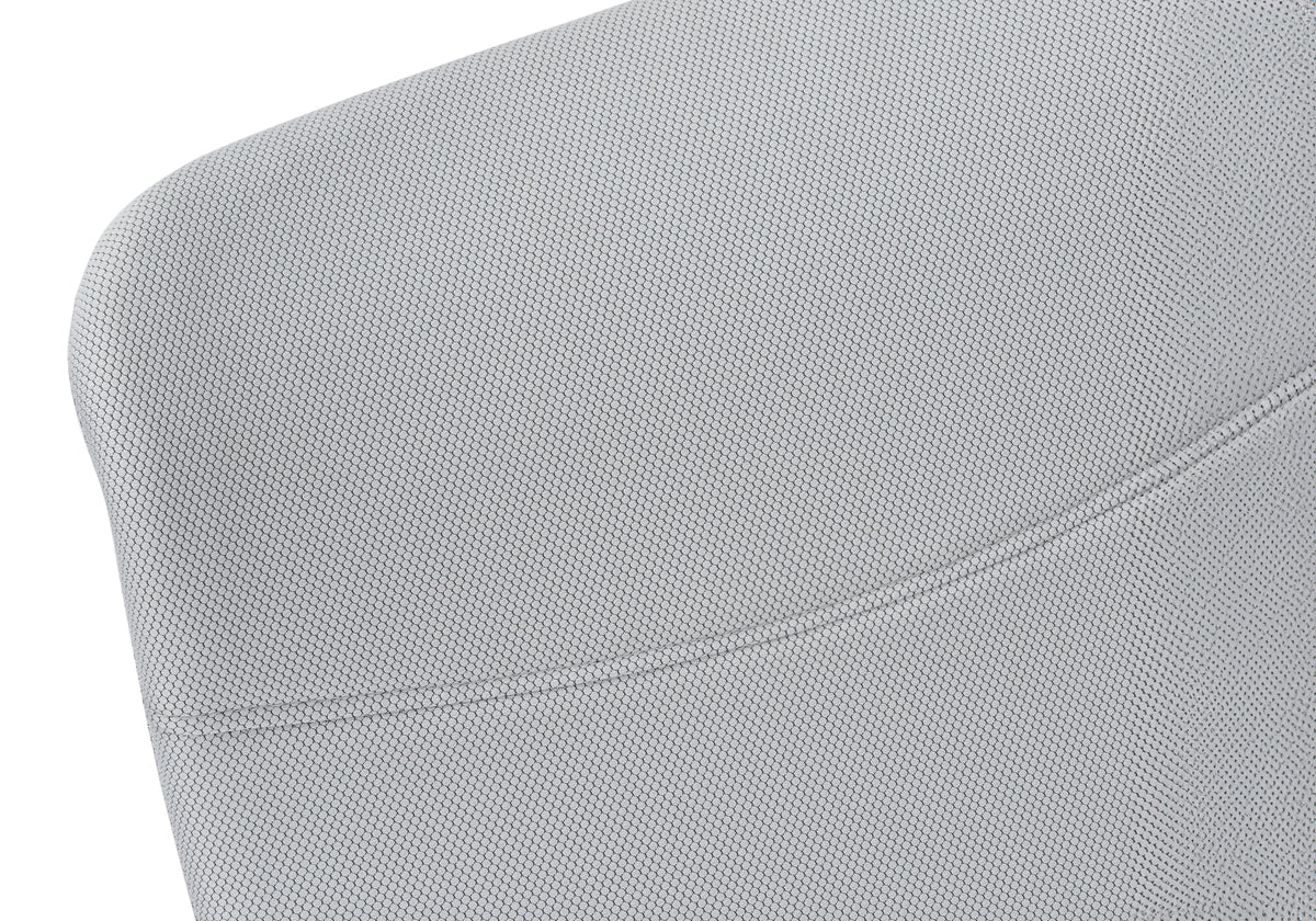 Lucca White & Grey Fabric Office Chair | Ortholuxe Home - Photo 7