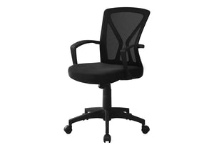 Monaco Black Office Chair | Ortholuxe Home - Photo 2