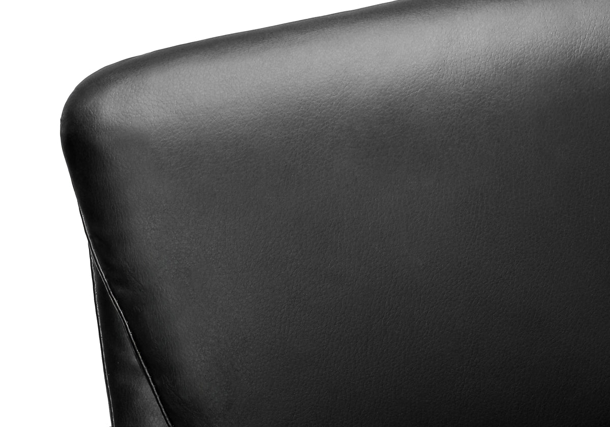 Naples Black Leather-Look Office Chair | Ortholuxe Home - Photo 7