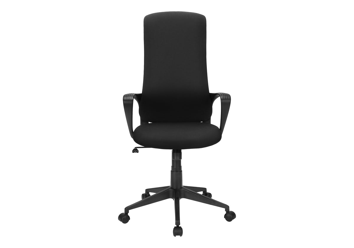Orla Black Fabric Office Chair | Ortholuxe Home - Photo 3