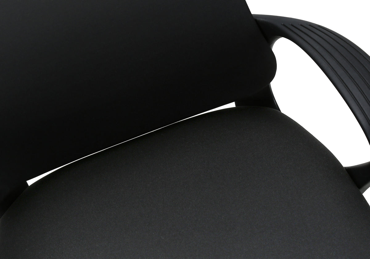 Orla Black Fabric Office Chair | Ortholuxe Home - Photo 7
