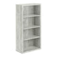 Umbria Grey Reclaimed Wood-Look Bookcase | Ortholuxe Home - Photo 2