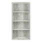 Umbria Grey Reclaimed Wood-Look Bookcase | Ortholuxe Home - Photo 3