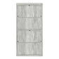 Umbria Grey Reclaimed Wood-Look Bookcase | Ortholuxe Home - Photo 5