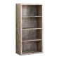 Umbria Taupe Reclaimed Wood-Look Bookcase | Ortholuxe Home - Photo 2