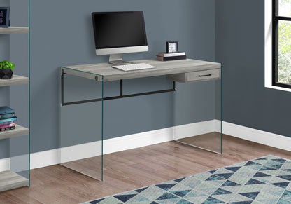 Yara Grey Reclaimed Wood Computer Desk | Ortholuxe Home