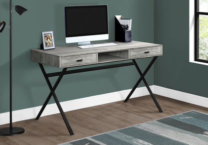 Yara Grey Reclaimed Wood Computer Desk | Ortholuxe Home
