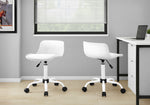 Amalfi White Juvenile Office Chair | Ortholuxe Home