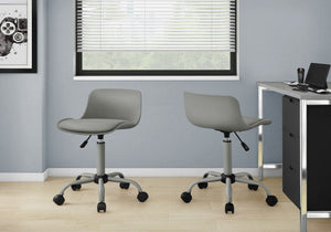 Amalfi Grey Juvenile Office Chair | Ortholuxe Home