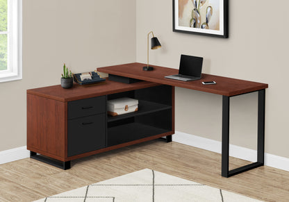 Carmel Cherry Computer Desk | Ortholuxe Home