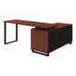 Carmel Cherry Computer Desk | Ortholuxe Home - Photo 3
