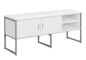 Dorian White Office Credenza | Ortholuxe Home - Photo 2