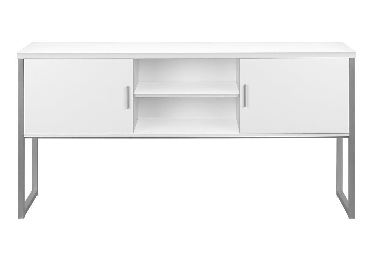 Dorian White Office Hutch | Ortholuxe Home - Photo 3