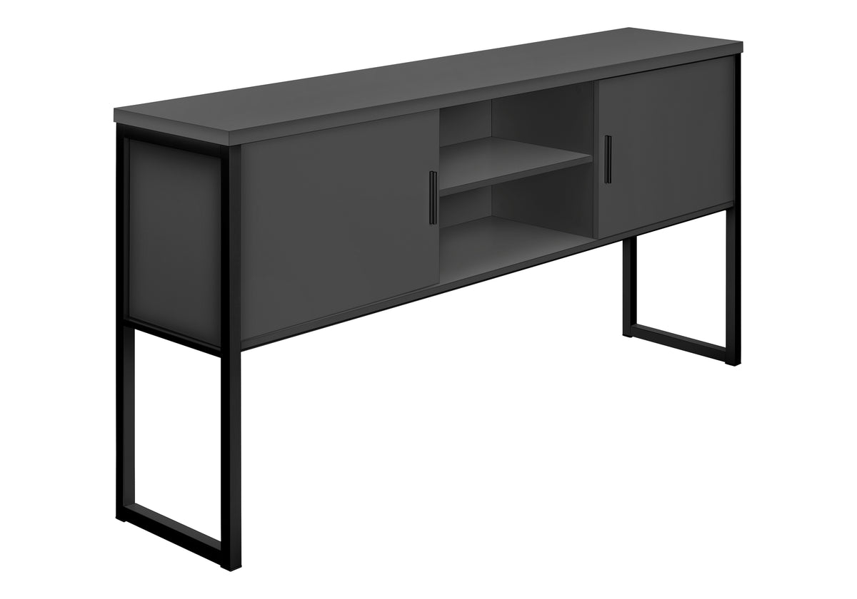 Emory Grey Office Hutch | Ortholuxe Home - Photo 2