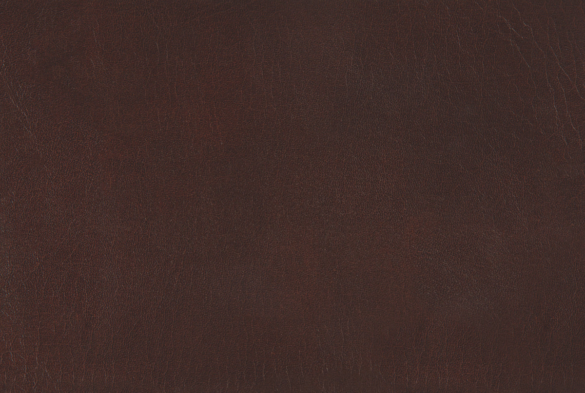 Fairmont Brown Leather-Look & Black Metal Barstool | Ortholuxe Home - Photo 10