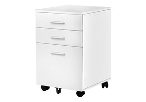 Imogen 3 Drawer Filing Cabinet | Ortholuxe Home - Photo 2