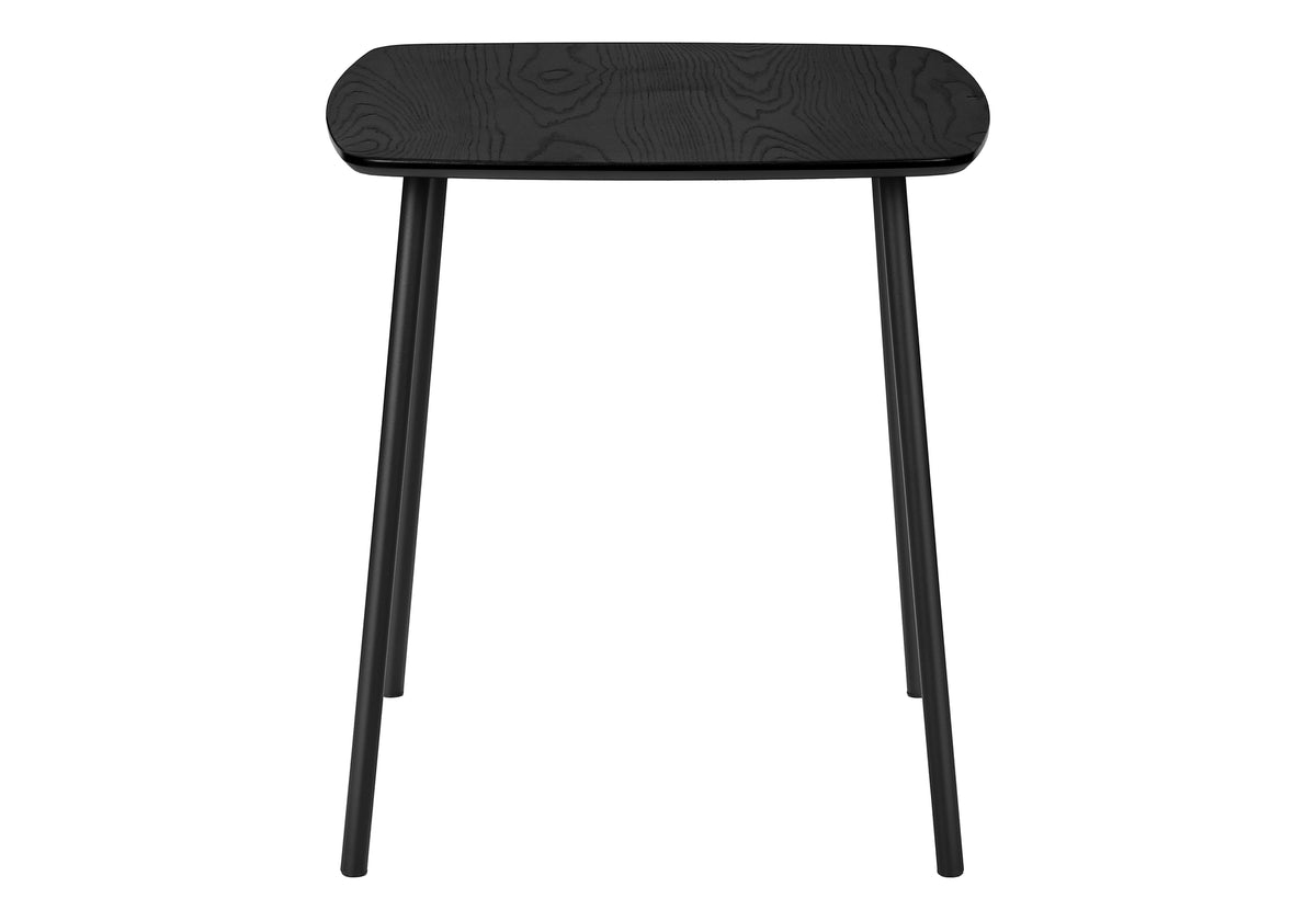 Keaton Black Oak & Black Metal Table Set (Set of 3) | Ortholuxe Home - Photo 6