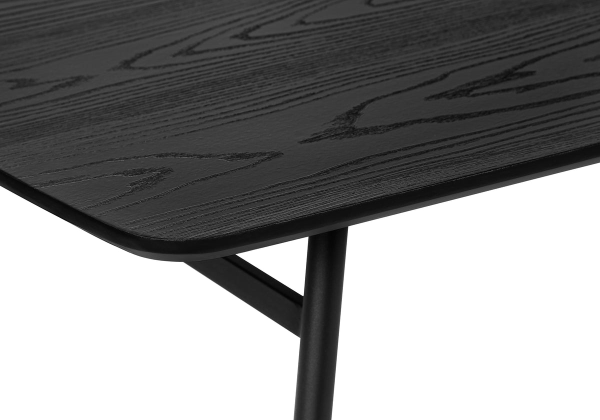 Keaton Black Oak & Black Metal Table Set (Set of 3) | Ortholuxe Home - Photo 8