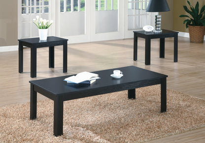 Madison Black Table Set (Set of 3) | Ortholuxe Home