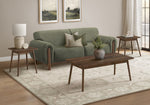 Nara Walnut Table Set (Set of 3) | Ortholuxe Home