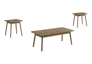 Nara Light Brown Table Set (Set of 3) | Ortholuxe Home - Photo 2