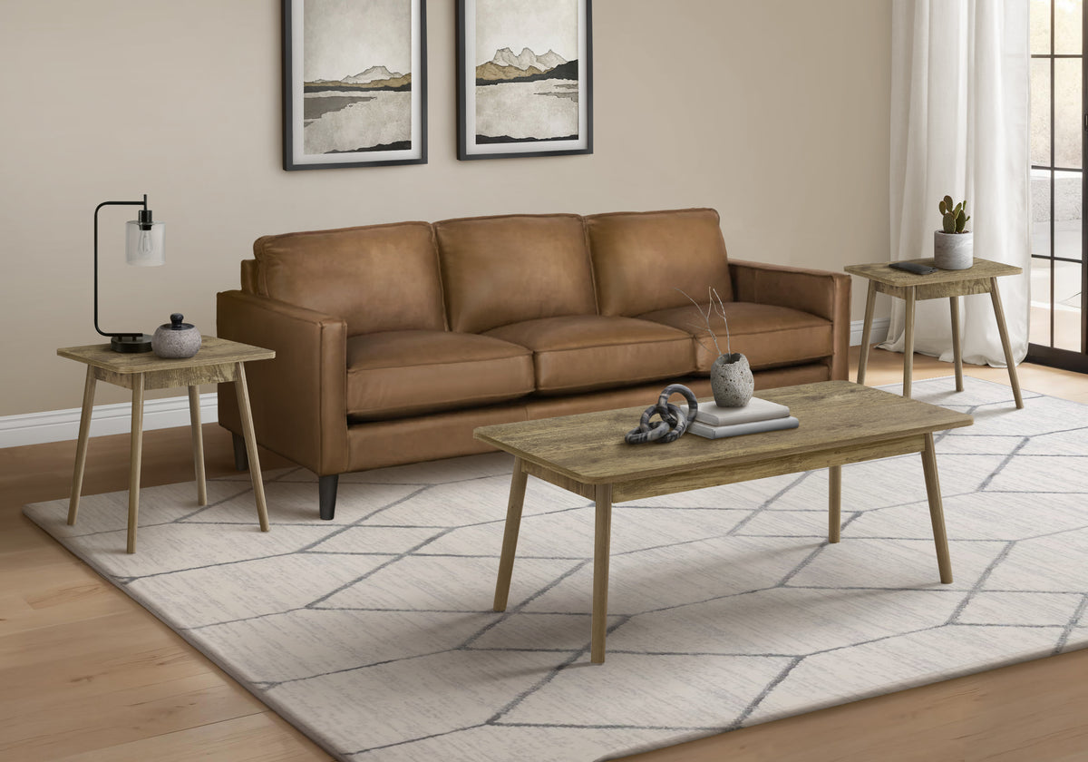 Nara Light Brown Table Set (Set of 3) | Ortholuxe Home