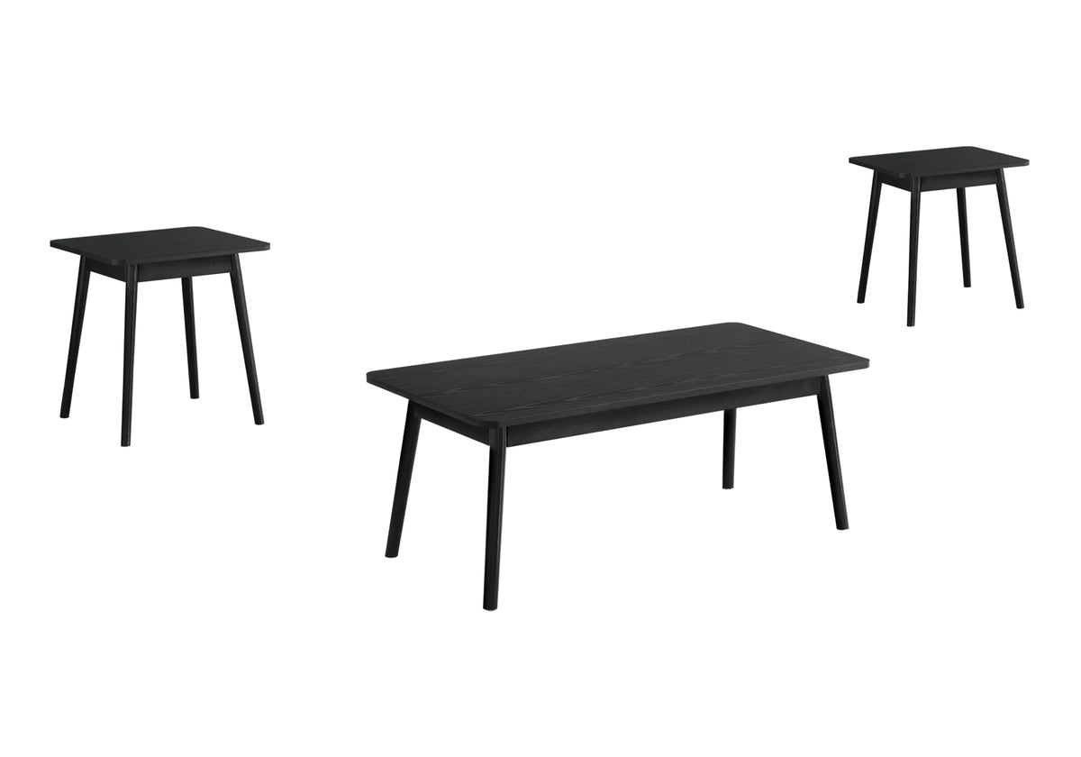Nara Black Table Set (Set of 3) | Ortholuxe Home - Photo 2